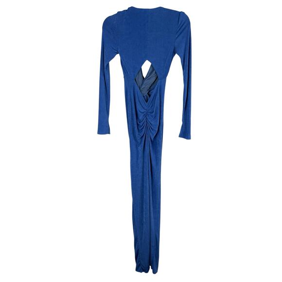 Katie May In A Mood Maxi Dress Ruched Twist Front Party Formal Prom Guest XS - Picture 7 of 12